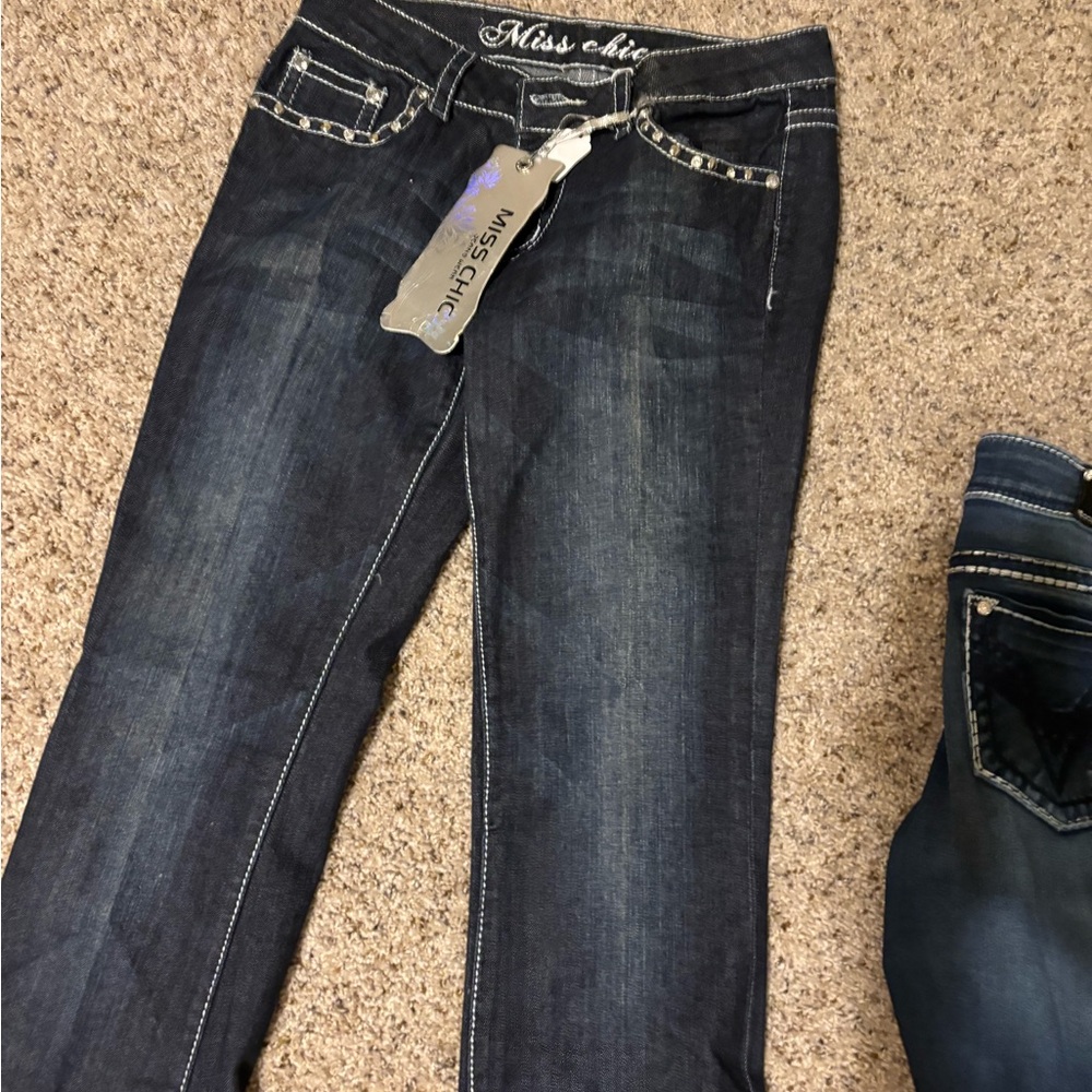 Women's Dark Blue Jeans